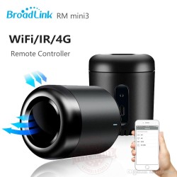 جهاز تحكم رودلينك الذكي للمنزل اسود Broadlink RM mini3 Universal WIFI / IR Remote Controller BLACK 